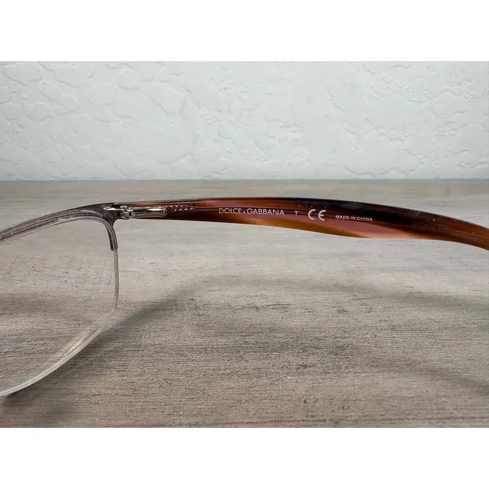 D&G Dolce & Gabbana DD5113 1137 Eyeglasses Frames 52-17 135 –‎ Tortoise Rimless